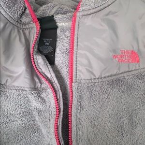 Girls Size XL north face fleece jacket